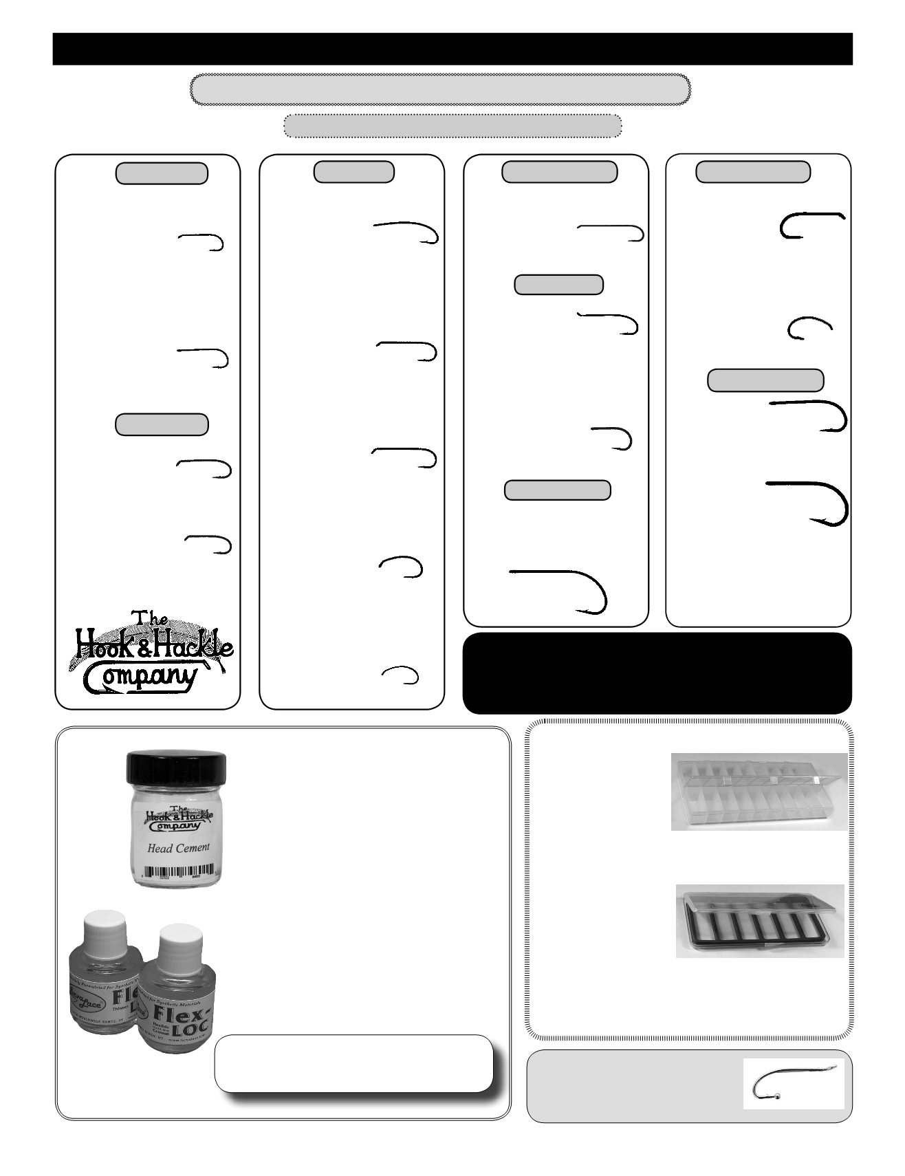 Hook & Hackle Company 2015 Fly Fishing Catalog